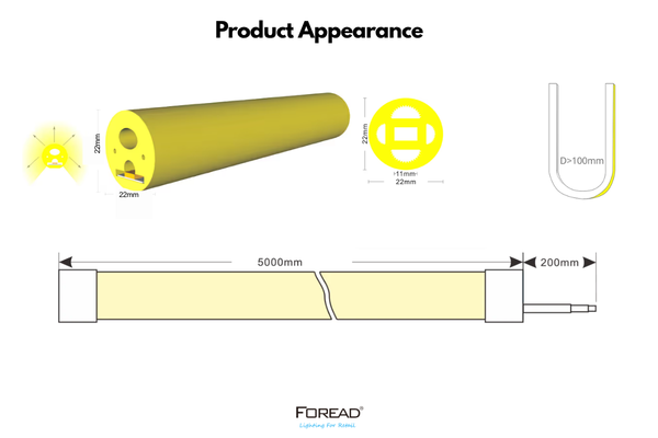 LED Flexible Neon Light Roll