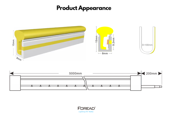LED Flexible Neon Light Roll